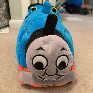 Thomas the tank engine stuffed pillow!